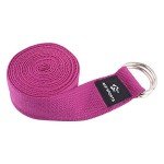 Adjustable Cotton Yoga Strap for Stretching (1.8M)