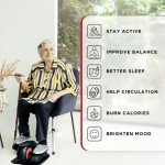 Orbitrek MX Motorized Elliptical Bike with Massage Gun