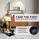 Orbitrek MX Motorized Elliptical Bike with Massage Gun