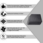Comfy Interlocking Foam Exercise Mat - 4 Tiles