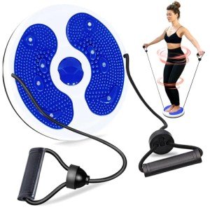 Blue Waist Twisting Disc for Home Workouts