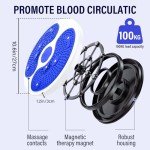 Blue Waist Twisting Disc for Home Workouts