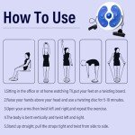 Blue Waist Twisting Disc for Home Workouts