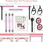 Olodeer Pilates Bar Kit with Resistance Bands