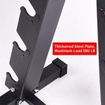 6-Tier A-Frame Dumbbell Rack for Home Gym