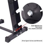 6-Tier A-Frame Dumbbell Rack for Home Gym