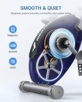 MERACH 4-in-1 Folding Exercise Bike with APP