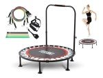 Foldable Fitness Trampoline for Adults & Kids