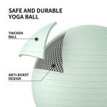 PROIRON Anti-Burst Exercise Ball with Pump