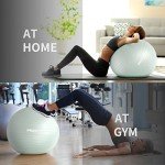 PROIRON Anti-Burst Exercise Ball with Pump