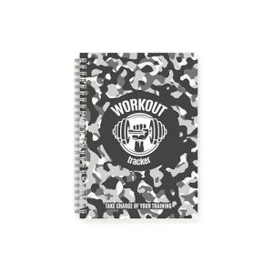 Fitness Workout Tracker Planner - A5 Size