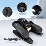 Smart Elliptical Trainer with LCD and Anti-Slip Pedals