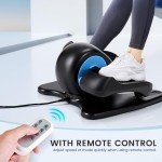 Smart Elliptical Trainer with LCD and Anti-Slip Pedals