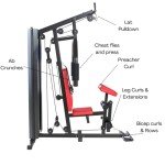 Multi Gym Cable Machine with 90 KG Weight Stack