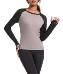 Women's Thermal Running Top - Fleece Sports Sweatshirt