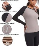 Women's Thermal Running Top - Fleece Sports Sweatshirt