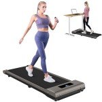 Compact Under Desk Treadmill with Remote Control