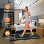 Compact Under Desk Treadmill with Remote Control