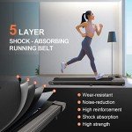Compact Under Desk Treadmill with Remote Control