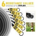 Heavy Resistance Bands Set for Home Workouts