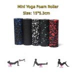 Mini Yoga Foam Block and Massage Roller