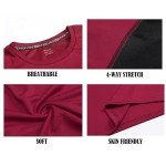 Gaiatiger Men's Quick-Dry Gym T-Shirt 3-Pack