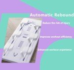 Portable Pilates Reformer Board with Ab Roller