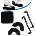 Ice Skate Guards and Soakers Kit - Black