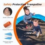 ATIVAFIT 60'' Indoor Outdoor Kids Trampoline