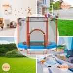 ATIVAFIT 60'' Indoor Outdoor Kids Trampoline