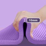 Lions 10mm Non-Slip Yoga Mat with Strap