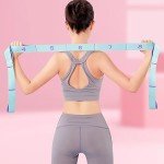 GIMIRO Elastic Resistance Band for Fitness & Stretching
