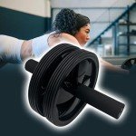 Home Gym Ab Roller, Skip Rope & Push-up Set