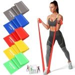 5 Levels Resistance Bands Set for Home Workouts