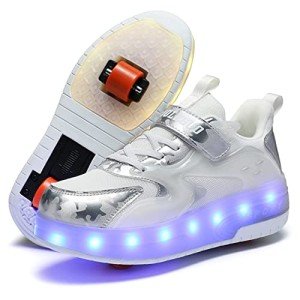 LED Light-Up Roller Skates for Kids - Rechargeable
