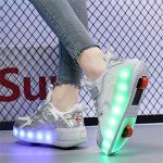 LED Light-Up Roller Skates for Kids - Rechargeable