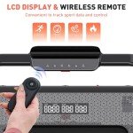 CITYSPORTS 4-in-1 Folding Treadmill with Remote