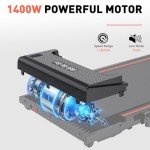 CITYSPORTS 4-in-1 Folding Treadmill with Remote