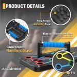 Foldable Push-Up Rack for Home Gym Workouts