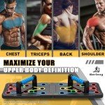 Foldable Push-Up Rack for Home Gym Workouts