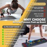Foldable Push-Up Rack for Home Gym Workouts