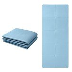 Foldable Non-Slip Yoga Mat for Travel