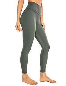High Waist Yoga Leggings for Women - Grey Sage
