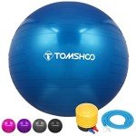 TOMSHOO Anti-Burst Exercise and Yoga Ball