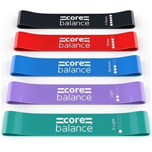 Mini Resistance Bands Set of 5 for Core Training