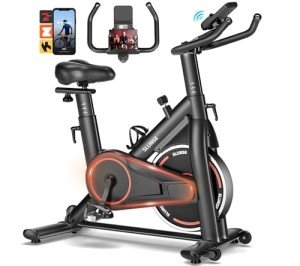 Indoor Cycling Exercise Bike with LCD Display