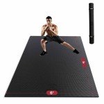 HAPBEAR Large Non-Slip Exercise and Yoga Mat