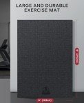 HAPBEAR Large Non-Slip Exercise and Yoga Mat