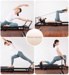 Foldable Pilates Reformer Machine Set for Home