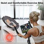 Indoor Spin Exercise Bike for Home Workouts